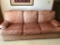 Flexsteel Leather 3-Cushion Couch *Some Stains*