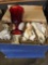 12 Eight Ounce Ruby Red Goblets in Original Boxes
