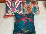 Group Of (3) Decorator Pillows