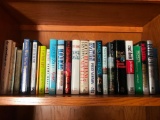 Shelf Of books Are Mostly Hardback Novels