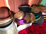 Large Group Of Ladies Hats