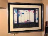 Nicely Framed and Matted Frank Lloyd Wright The Art Institute of Chicago Print