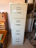 Hon, Four Drawer File Cabinet