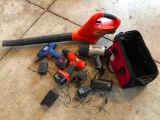 Group of Cordless Tools