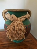 Pottery Double-Handled Vase