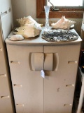Two Door, Plastic Storage Unit, 3 Feet Tall, Comes with Shells and More!