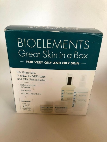 Bioelements Great Skin in a Box Set, Appears to be a New, Unused Item