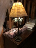 Decorative Palm Tree Lamp, 28 Inches Tall