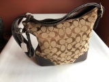 Coach Brown, Logo Purse, NO. G3K-6347