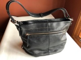 Coach, Black Shoulder Purse, NO. D107G-F15064