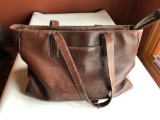 Coach Brown Tote Bag, Been Used and Shows Wear, NO F0S-7790