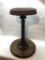 Antique Swivel Counter Stool W/Swivel Seat