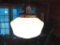 Vintage Hanging Light W/Milk Glass Globe #2 oF 2