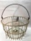 Vintage Country Wire Fruit Picking Basket