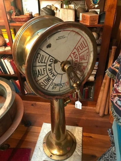 Brass Engine Order Telegraph Manufactured By Durkee Marine Products