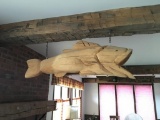 Wooden Carved Fish *Made To Hang*