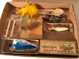 Group Of Fishing Lures & Bait