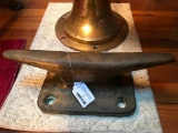 Large Brass Ship Mooring Cleat