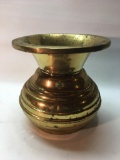 Antique Brass Spittoon