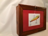 Wall Mounted Lure Display Case