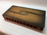 Vintage Wooden Cigar Mold 