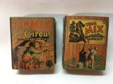 (2) Vintage Tom Mix Big Little Books