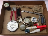 Group Of Neat Older Fishing Related Items