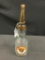 Contemporary Oilzum Motor Oil and Lubricants, Glass Oil Bottle, 14 Inches Tall