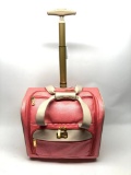 Nicole Miller Travel Bag In Pink