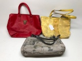 (2) Coach Handbags + (1) Tommy Hilfiger