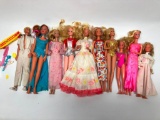 (10) Barbie & Similiar Type Dolls