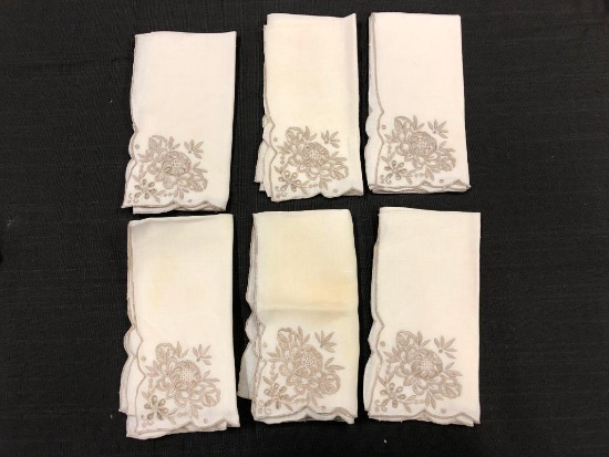 cloth napkins 6 count