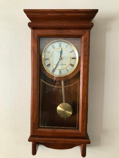 Seiko Quartz Wall Clock with Westminster Whittington Chimes, Working Fiine