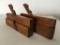 (2) Vintage Woodworking Moulding Planes