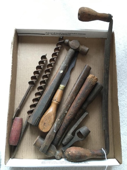 Group Of Woodworking Tools