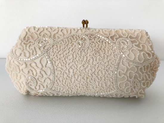 Vintage Walborg Beaded Clutch