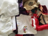 Group Of Tablecloths, Clothing, Winter Hats, & More!