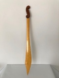 Wood Carved Sword By Bristol Company