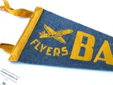 Vintage Felt Pennant From 