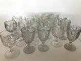 Group Of (18) Drinking Glasses