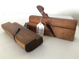 (2) Vintage Ohio Tool Woodworking Moulding Planes