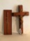 Wooden Crucifix & Another