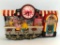 Coca Cola Plastic Diorama Of Soda Shop W/Clock