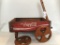 Coca Cola Wooden Carrier Made Into Wagon