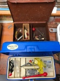 Plastic and Metal Tackle Box