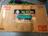 Minnesota Fats Mini Pool Table in Original Box