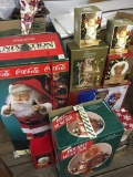 Group Of Christmas Items In Boxes
