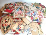 Group Of 50+ Vintage Valentines-Many Mechanical