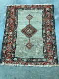 Handmade Camel Hair Serab Rug