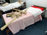 Manuel Hospital Bed with all Shown